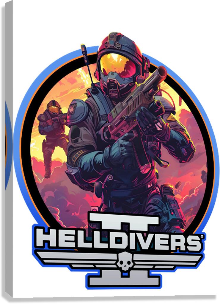 helldivers 42 Canvas Print