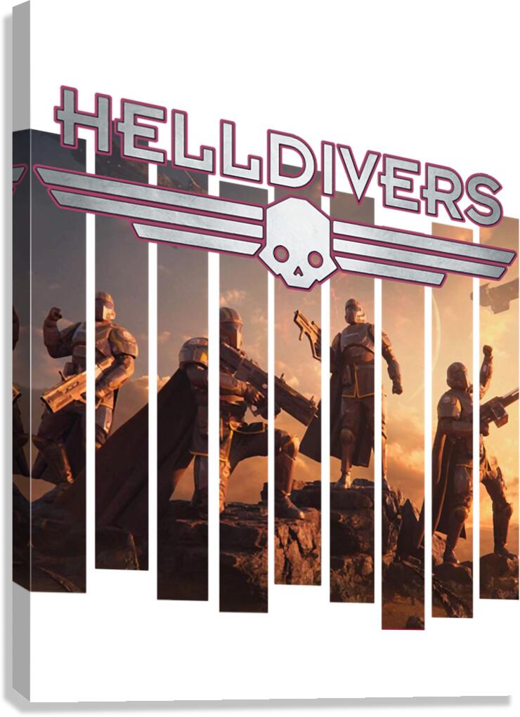 helldivers 46 Canvas Print