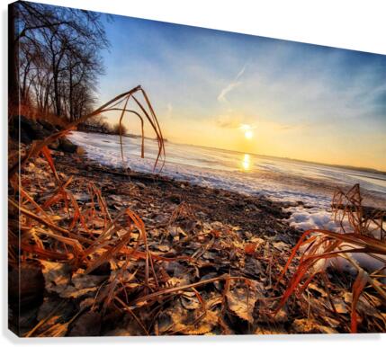 Crisp Morning - Bay of Quinte Canvas Print
