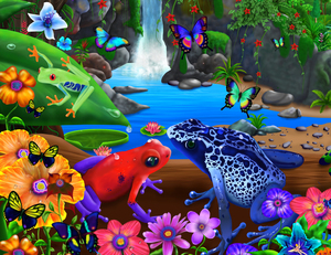 Jungle Frogs Extended
