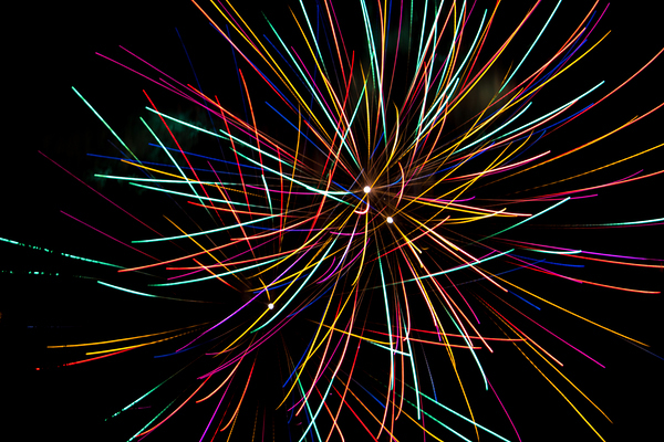 color blast Print