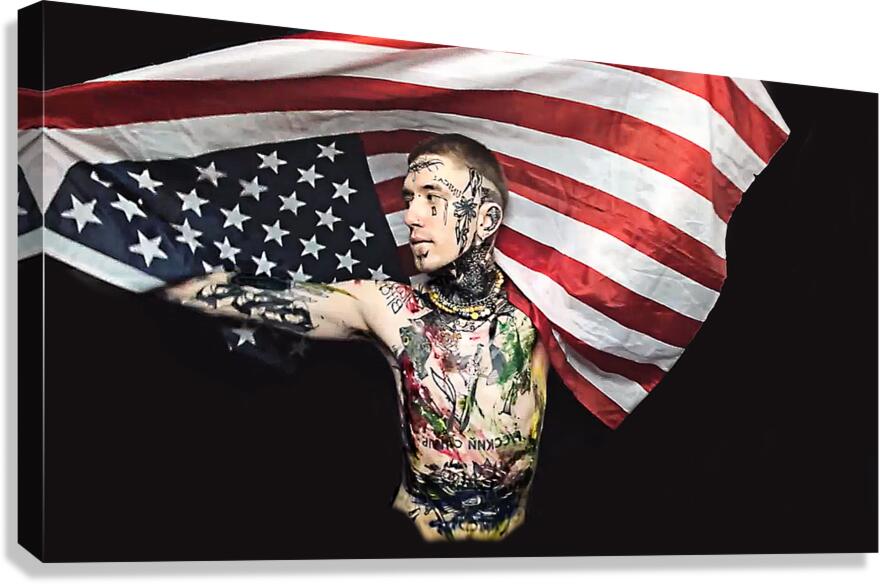 flag fixed copy Canvas Print