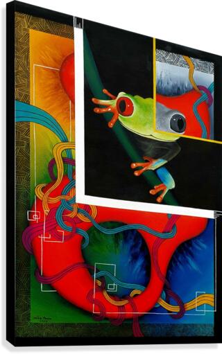 The Frog Canvas Print