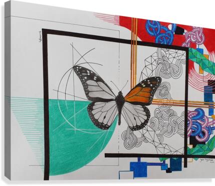 Quarterfly Canvas Print