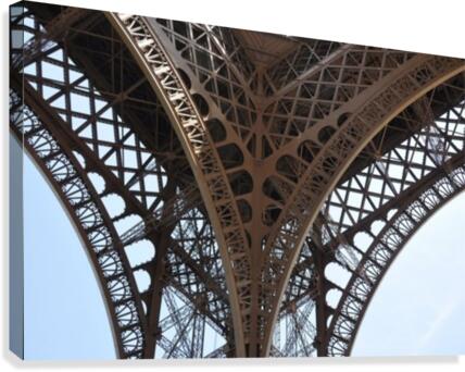 eiffel structure Canvas Print