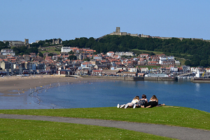 Sunbathing In Scarborough