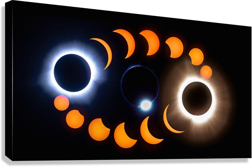 yinyang Canvas Print