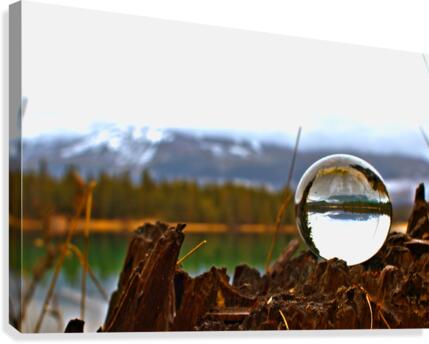 mountain crystal Canvas Print