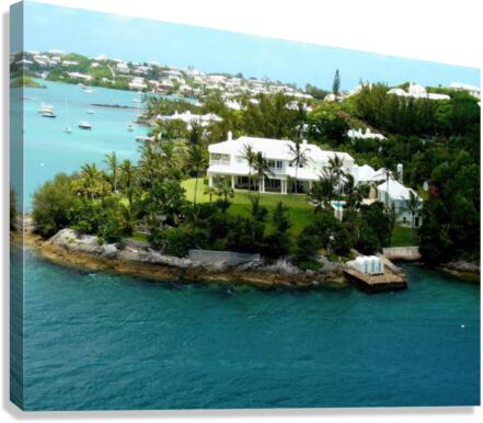 Bermuda Living Canvas Print