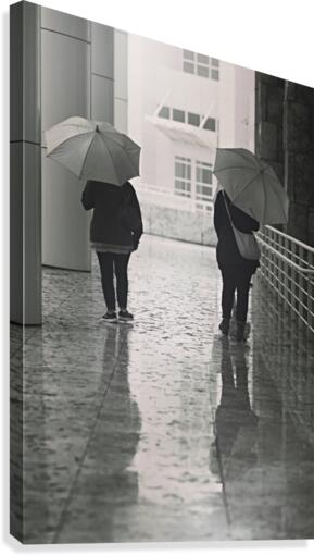 Two Umbrellas Canvas Print