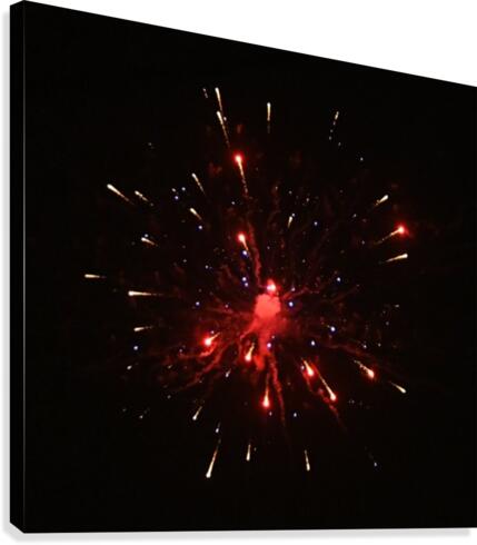 Fireworks Canvas Print
