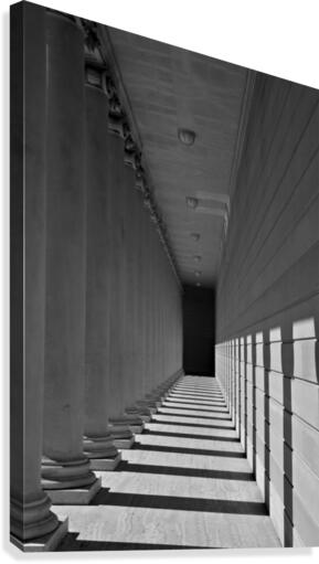The Corridor Canvas Print