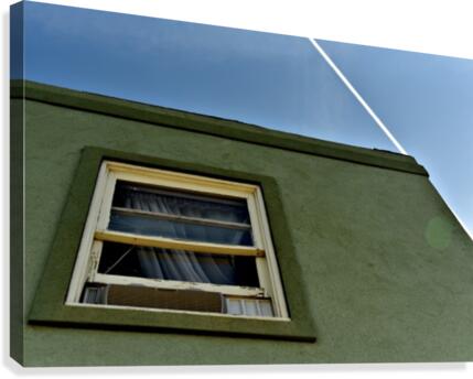 Green Building Canvas Print
