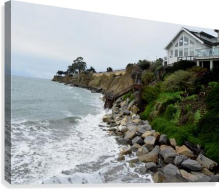 California Cliffs Canvas Print
