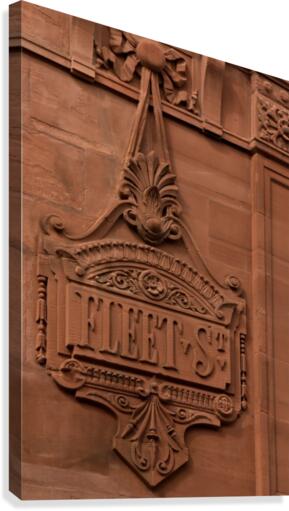 Fleet Street Canvas Print