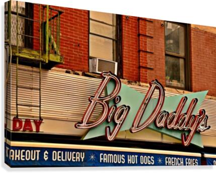 Big Daddys Canvas Print