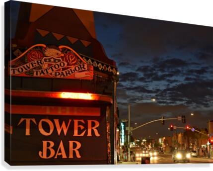 Tower Bar Canvas Print