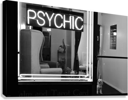 Psychic Storefront Canvas Print