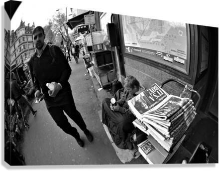 Juxtaposition Canvas Print