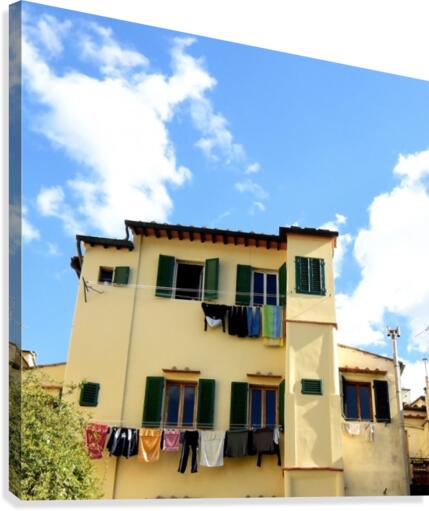 Beautiful Laundry Canvas Print