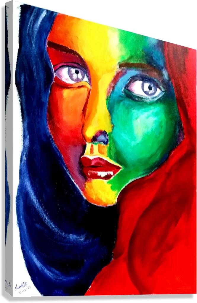 The Exuisite Lady Canvas Print