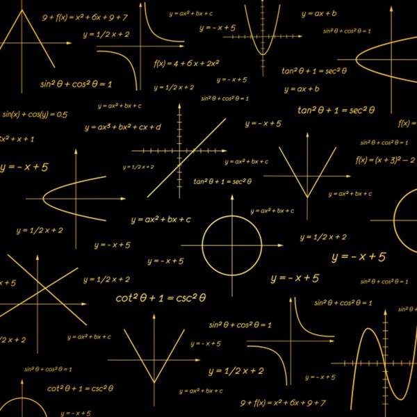 abstract math pattern Print
