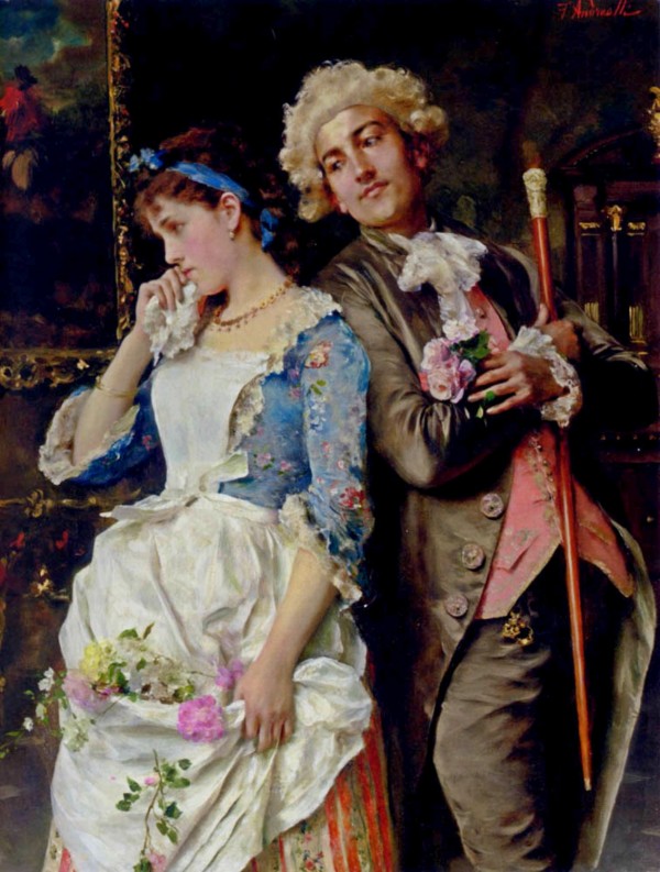 The persistent suitor Print