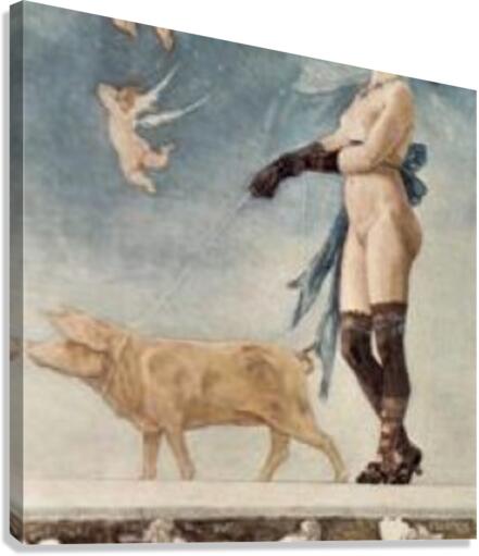 Pornocrates Canvas Print