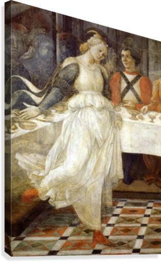 The dancer Canvas Print