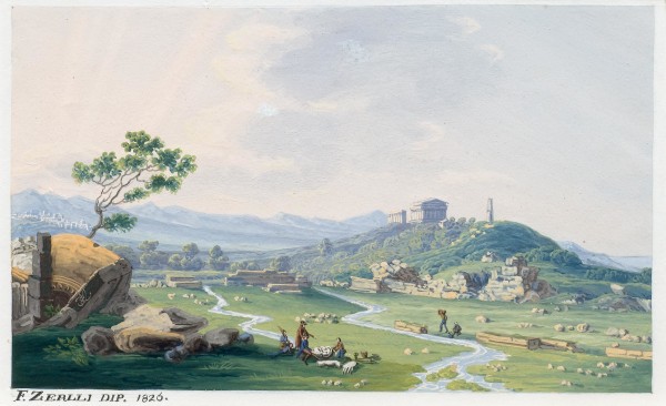 Agrigento 1826 Print