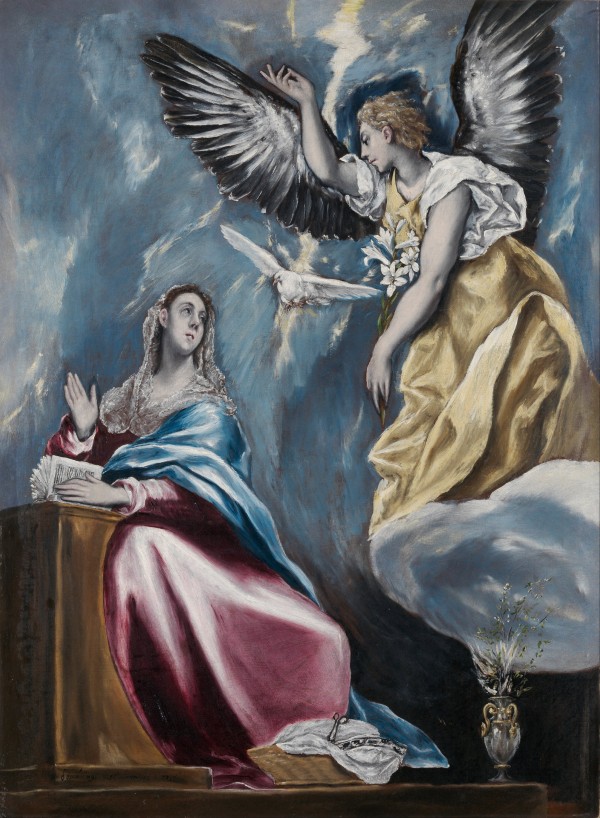 Annunciation by Francisco de Zurbaran