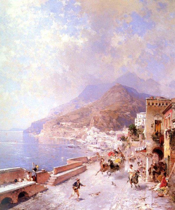Coast of Amalfi Print