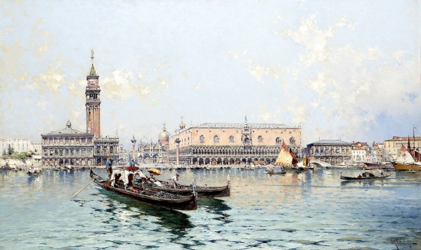 Venise le Grand Bassin Print