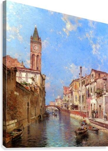 Landscape of Venice Canvas Print