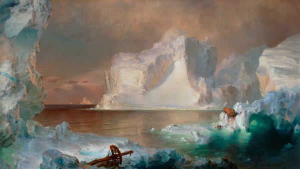 The Icebergs Print