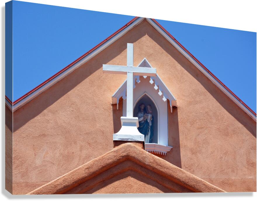 New Mexico Church Canvas Print