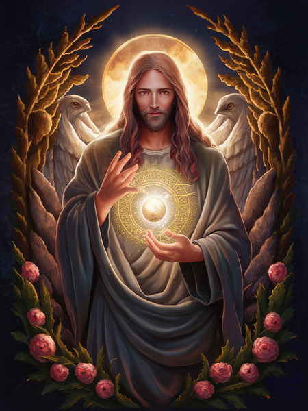 For God so loved the world that he gave his one and only Son that whoever believes in him shall not perish but have eternal life. by mohamedelfaleh