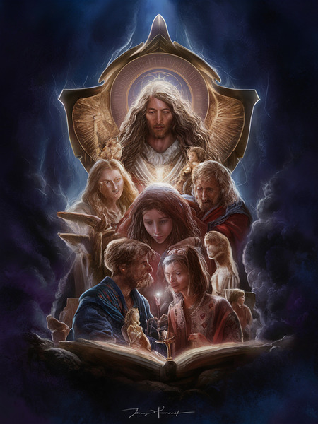 The Celestial Illumination Print