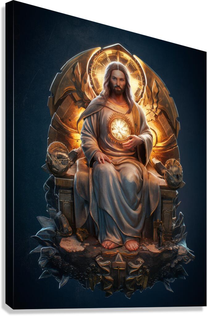 he Almighty Canvas Print