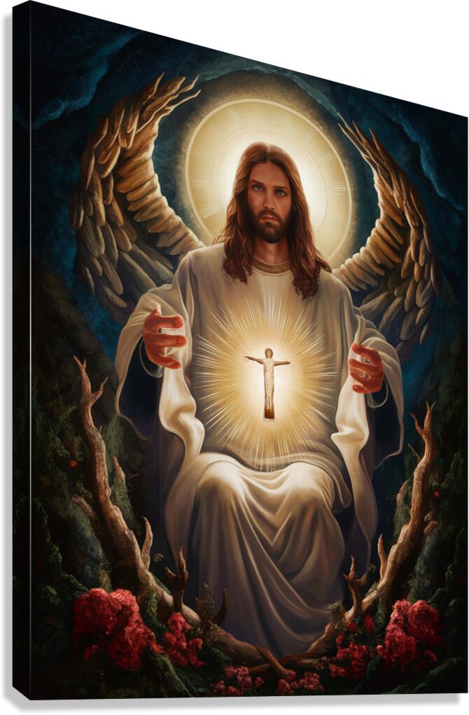 The Divine Savior Canvas Print