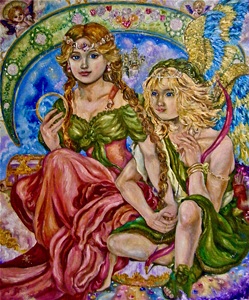 Yumi Sugai. Angels and princesses.