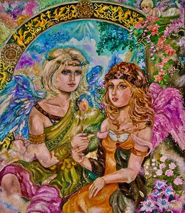 Yumi Sugai.Angel of the Lovers of Flame. 