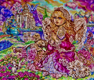 Yumi Sugai. Angel of prayer.