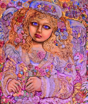 Yumi SugaiChristmas light angel.