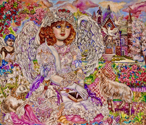 Yumi Sugai.Bible angel. Print