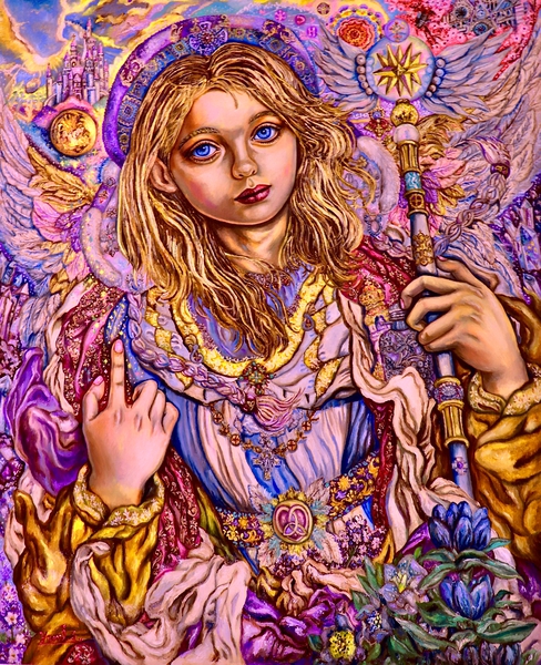 Yumi Sugai.Healing Archangel Raphael. Print