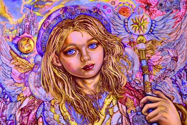 Yumi Sugai.Healing Archangel Raphael. Print