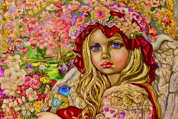 Yumi Sugai.Angel of March and April. Print