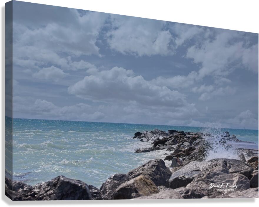 IMG 0053JettyWaves Canvas Print