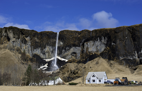 Waterfall Iceland Print